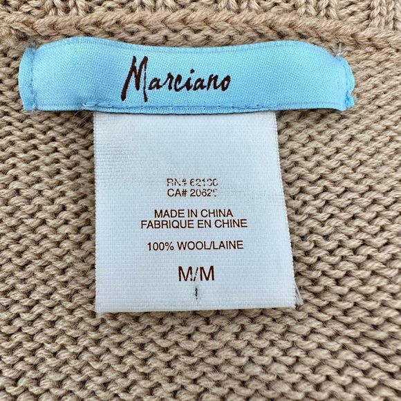 Marciano Wool Cowl Neck Sweater Dress - Picture 4 of 4